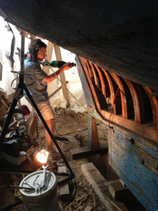 sternpost Concordia #26 Mary Ellen