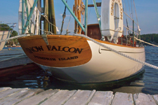 Snow Falcon stern Concordia #84 Snow Falcon